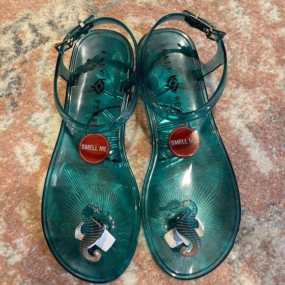 Katy Perry The Geli Seahorse Sandal - Size 7 - NEW! - Picture 4 of 8